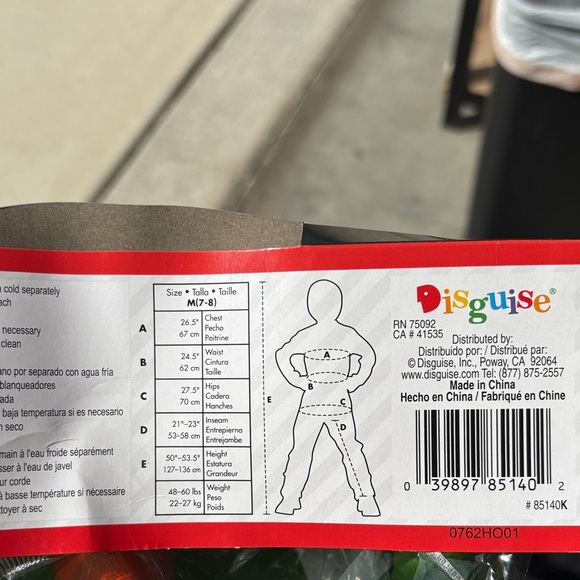 Disguise Super Mario Yoshi Costume - Green and White - Picture 4 of 4